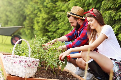 Landscaping in Hampton Hill with a stylish garden design