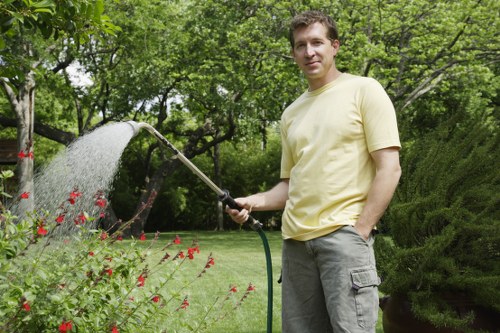 Stylish garden fencing for privacy in Hampton Hill