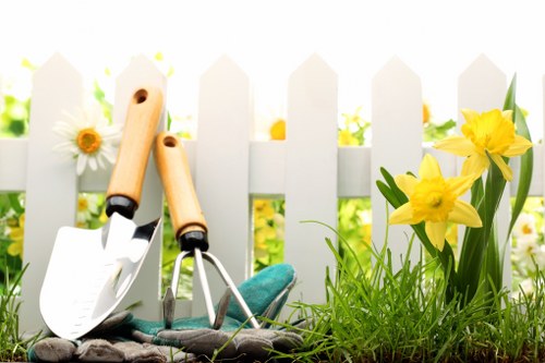 Soft planting and lawn design for Hampton Hill homes